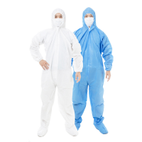 High quality Corona Virus Disposable Lightweight Medical Coverall Surgical Hospital Protective Clothing