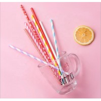 Eco-Friendly Biodegradable Party Favor Event Paper Drinking Straws Manufacturer 40603