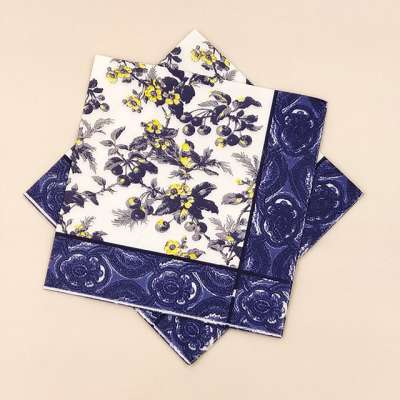 Custom Printing Disposable Paper Lunch Napkin 00014