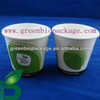 printed disposable pla paper soup cup