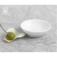 ceramic porcelain round mini sauce dish have stock